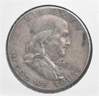 1963 D Franklin Half Dollar