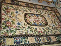 Beautiful Stitched 67 x 105 Tapestry/Rug