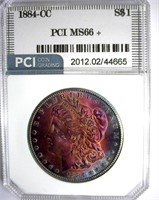 1884-CC Morgan PCI MS-66+ Magnificent Color