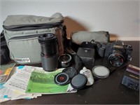 Canon T50 Camera and Accessories