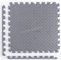 CcXrc 12 Tiles Interlocking Foam Mat  Grey