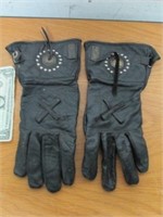 Leather Willie G Leather Motorcycle Gloves - Sz
