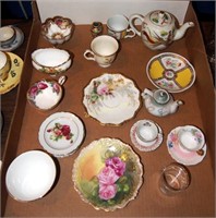 20 Pc Lot Fine Collectibles China Cup Saucers