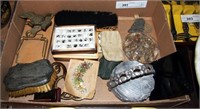 Vintage Trinkets & Collectibles W Dice Box Lot