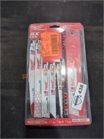 Milwaukee Sawzall 13 PC. Blade set