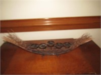 Candle Holder Metal 25" L