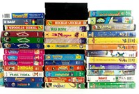 40 VHS dont POKÉMON, ASTÉRIX, CAILLOU et +