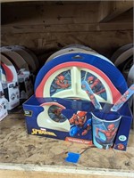Mercari dinnerware Spiderman etc 6 sets