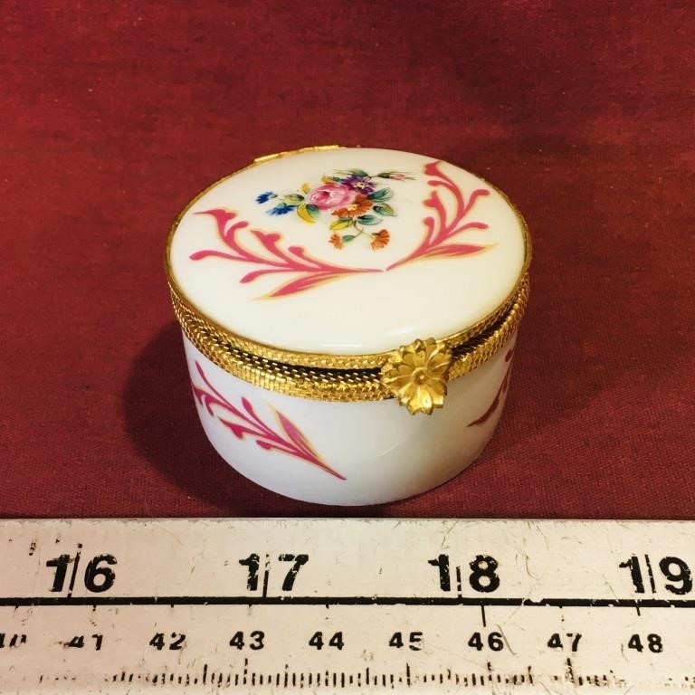 Limoges France Porcelain Container (Vintage)