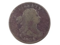 1804 Half Cent, Crosslet 4, with Stems