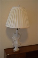 Antique marble lamp