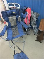 4 camping chairs
