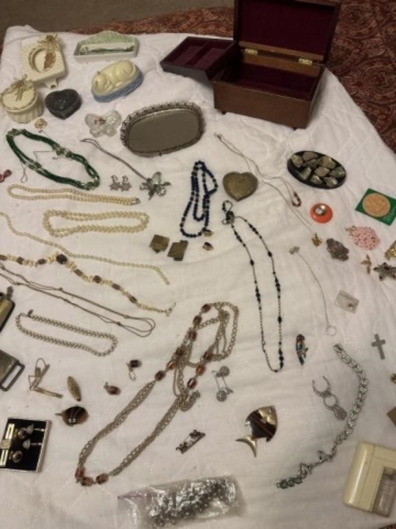 Large Lot of Assorted Costume Jewelry