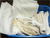 BOX OF LINENS