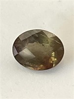 Apprx 1.50CT Oval Checkerboard Cut Andalusite