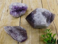 AMETHYST ROCK STONE LAPIDARY SPECIMEN