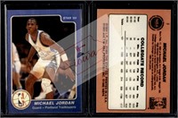 MJordan 1985 Star Company ERROR rookie promo card