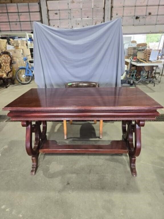 Mahogany Desk and Chair