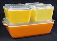 Citrus Daisy Pyrex Fridge Set