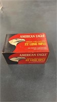 American Eagle high velocity 22 long rifle (500 /