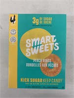 SMART SWEETS 4 PACK PEACH RINGS