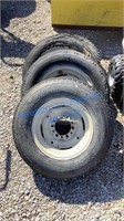 6 LUG IMPLEMENT WHEELS AND TIRES