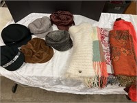 Women’s scarves and hats