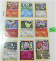 Qty of 9 Pokemon Cards