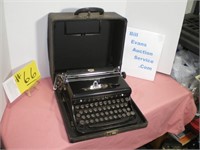 Royal Typewriter with Case, Vintage
