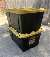 Lot Of Two Professional Box Storage Containers