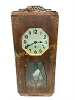Oak Cased Shelf Clock