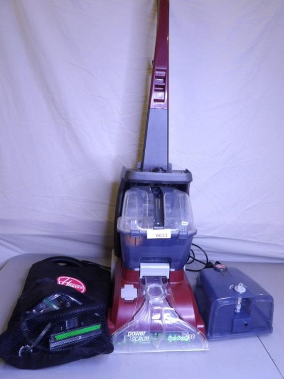 Hoover Power Scrub Deluxe Carpet Cleaner