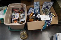 3-boxes-beer steins, Toronto Maple Leafs items,