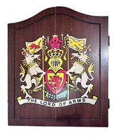 The Lord of Arms Hanging Dart Board