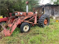 Massey Ferguson 165 tractor with front end loader