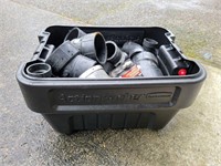 Large Box of Assorted Plumbing Parts