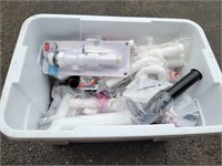 Large Box of Assorted Plumbing Parts