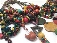 Central American Painted Bead Jewelry