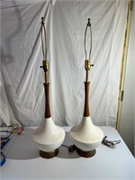 Pair of mid-century modern lamps