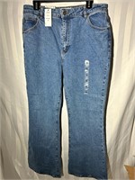 New Womens Cotton ON sz 14 flare jeans