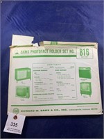 Vintage Sams Photofact Folder No 816 Console TVs