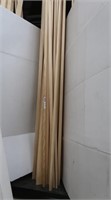 Approx 18 pcs-Variety of 8' Casing, Molding