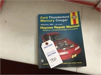 Ford Thunderbird Mercury Cougar Repair Manual