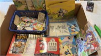 Vintage Dianey Lot: 100s of unused Disney Stamps,