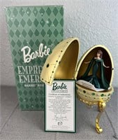 2000 Barbie Empress of Emeralds Resin Egg Music