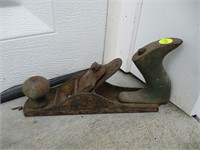 Antique Green Handle Planer