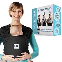 Breeze Baby K'tan Baby Carrier, 1 Easy Pre-Wrapped