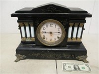 Vintage Mantle Clock - No Exterior Face Cover -
