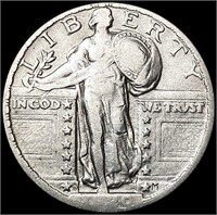 1920-D Standing Liberty Quarter LIGHTLY CIRCULATED