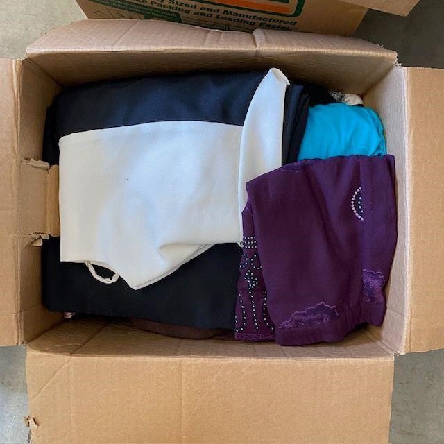 Box Lot of Clothes